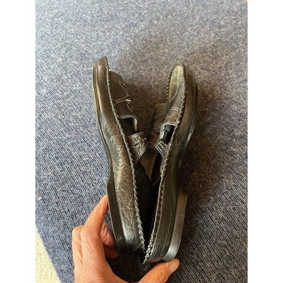 Clarks Black Sandals Comfortable Stylish Design - Picture 9 of 10